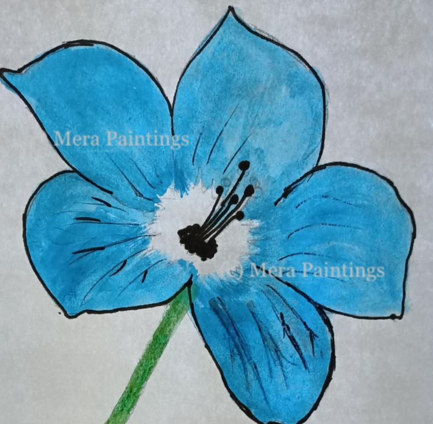 BLUE FLOWER