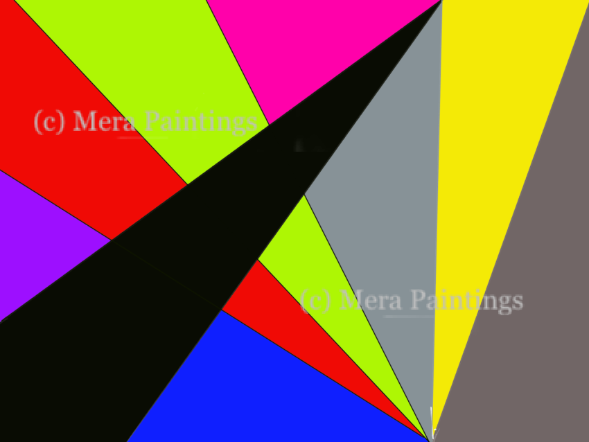 Colourful painting