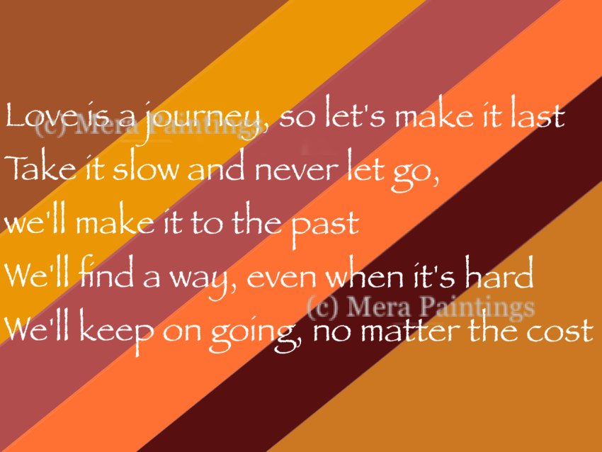 love is a journey
