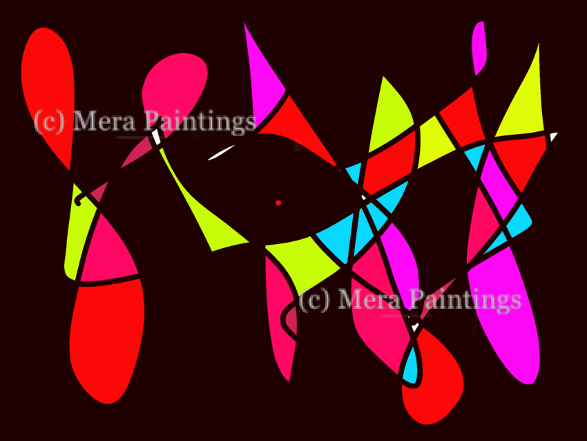 Multi coloured background