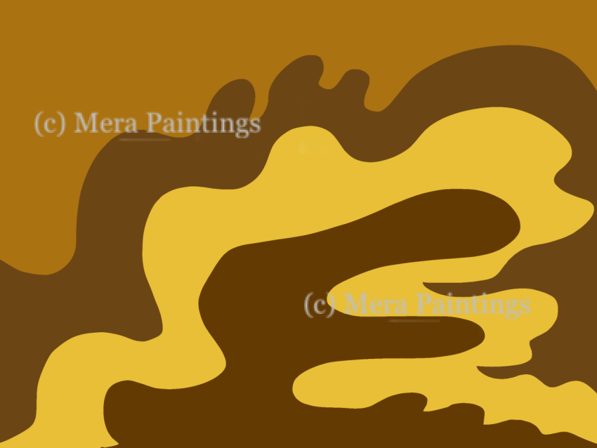 Brown and yellow