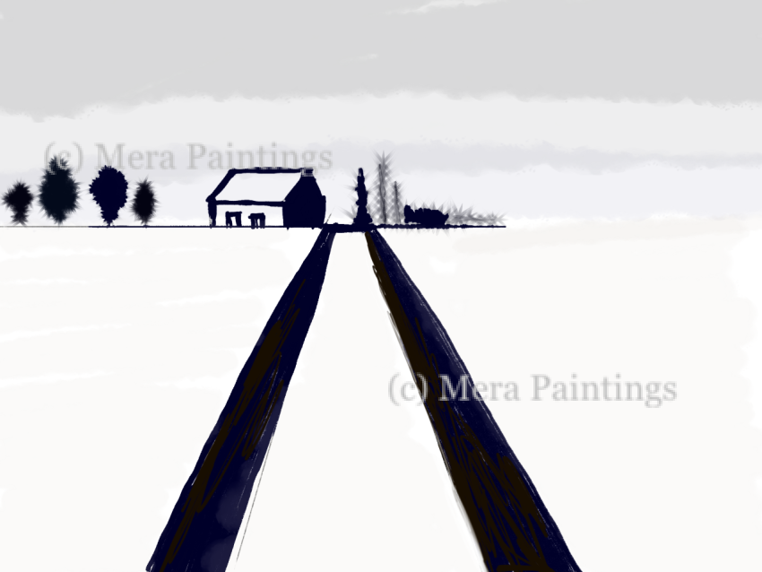 lone house