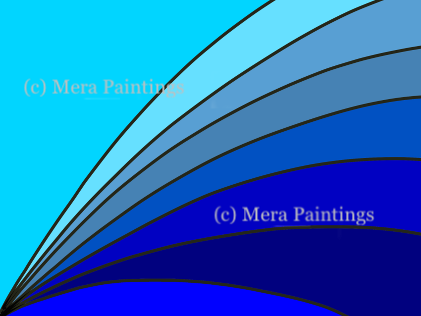 Shades of blue