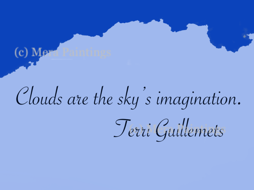 Beauty of cloudy sky