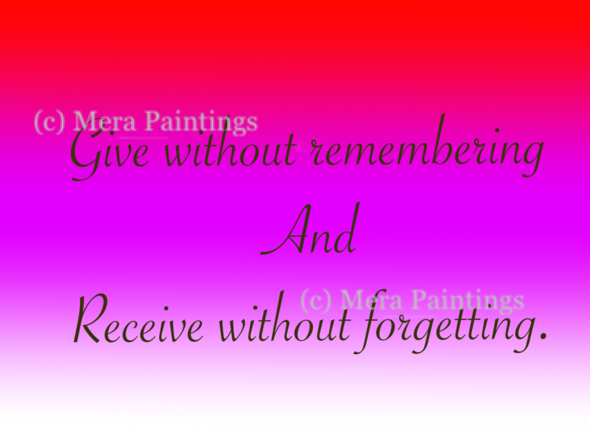 Giver vs Receiver
