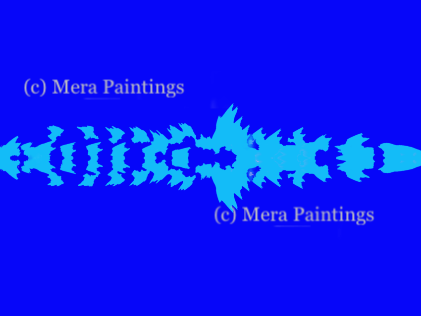 Blue design