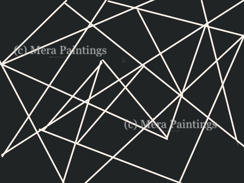 white lines