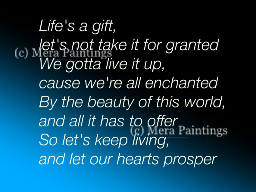 Life as gift