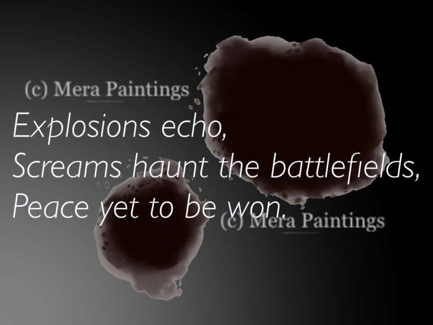 war