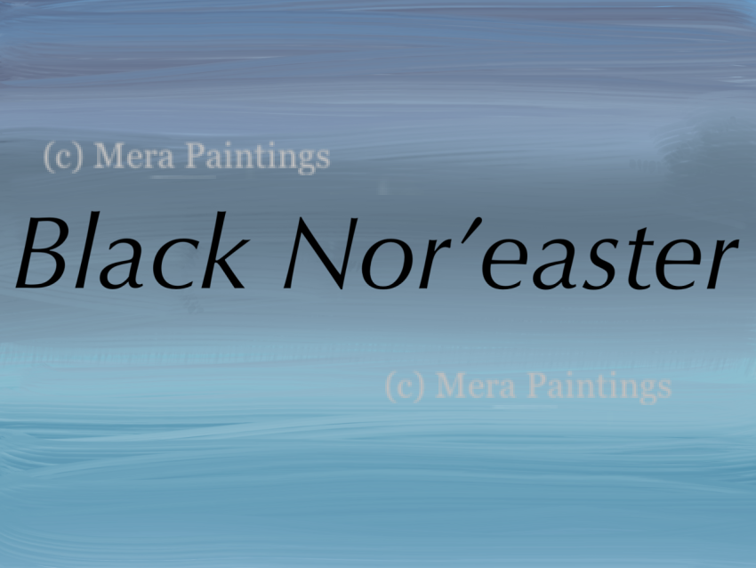 black nor’easter