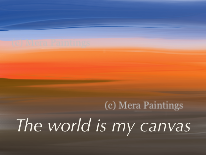 World vs canvas