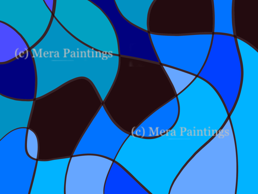 Shades of blue