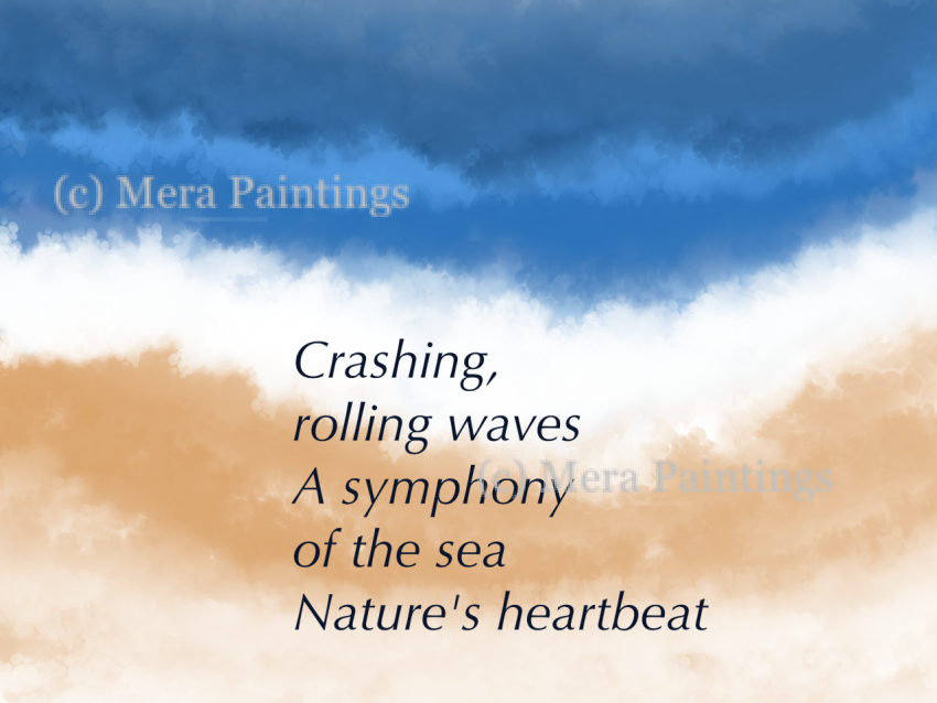crashing waves