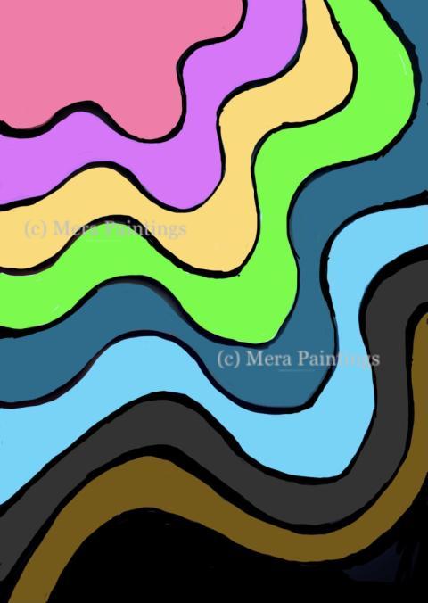 Keep calm & feel the love of colours