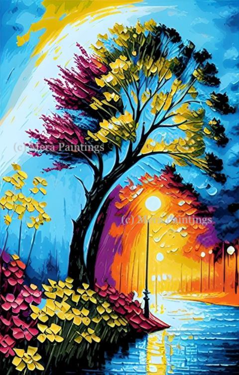 PALETTE KNIFE PAINTING