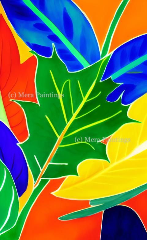 leafy background
