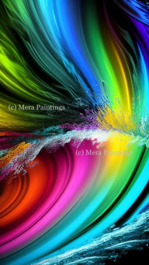 layers of colours