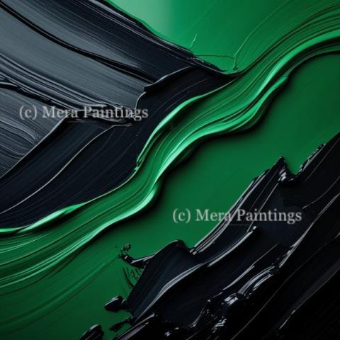 Green and black background