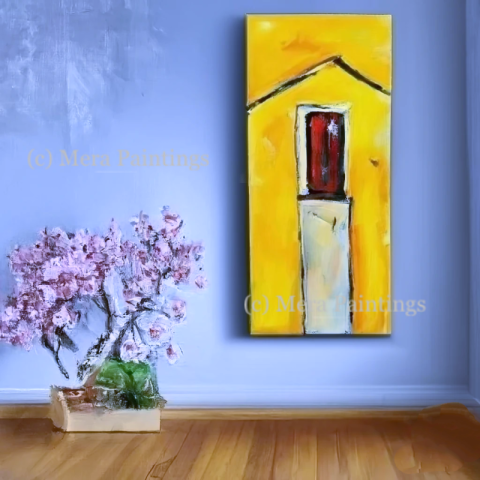 art work on wall