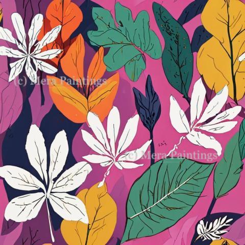 LEAF PAINTING