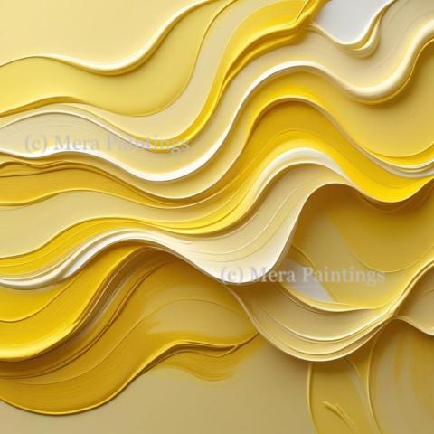 A pop of yellow