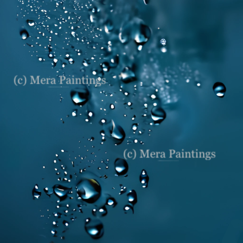 Water droplets