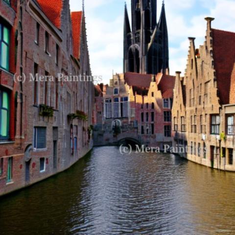 canal in Bruges