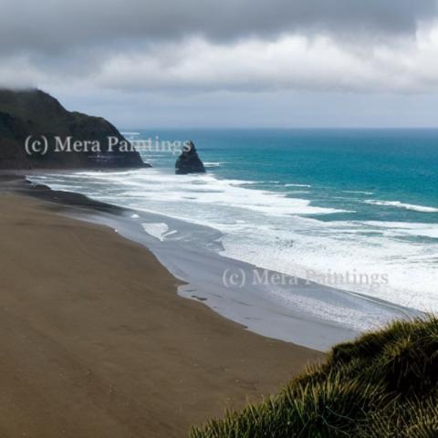 black beach