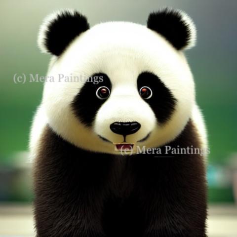 WHAT A CUTE LITTLE PANDA !!!