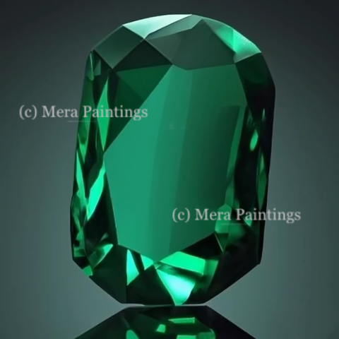 Green gemstone