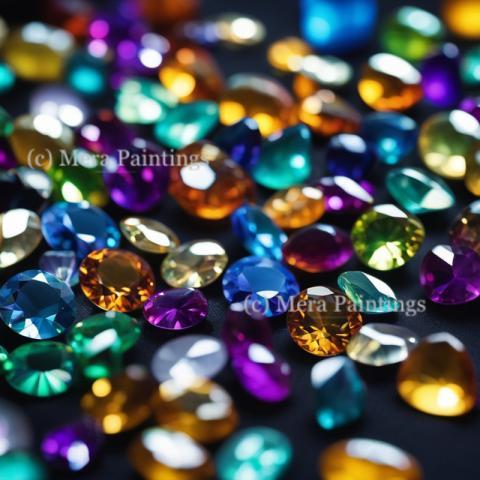 Gem stones collection