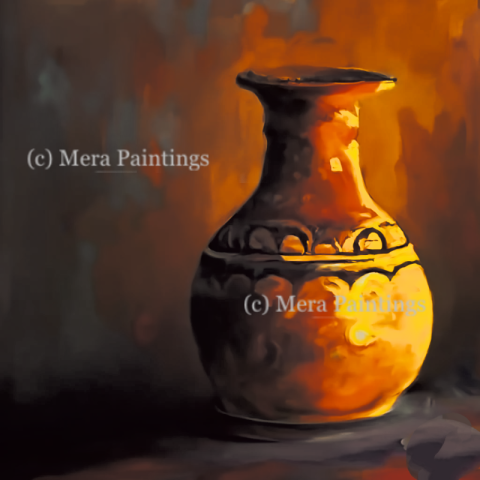 Colourful painting