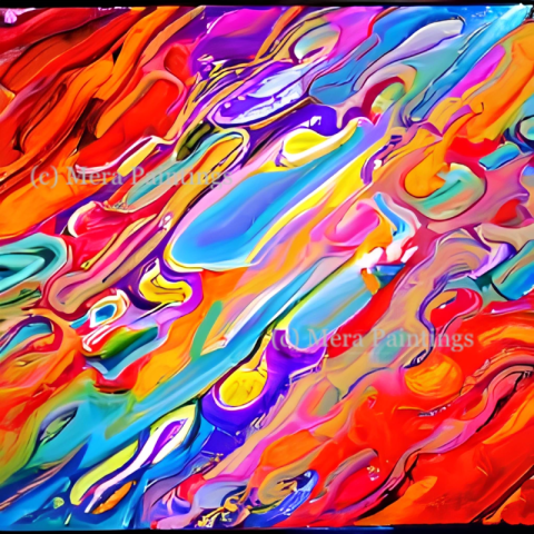 colourful painting