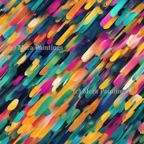 LIFE IS A COLOURFUL PAINTING