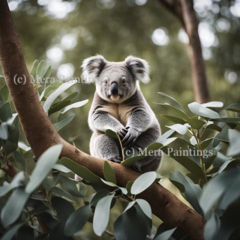 Happiness is a koala hug