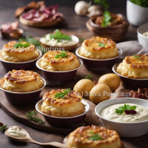 Baked  potato pies