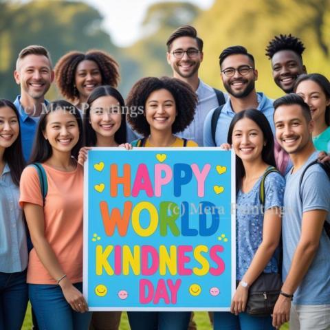 Happy world kindness day