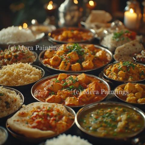 Indian lunch or dinner