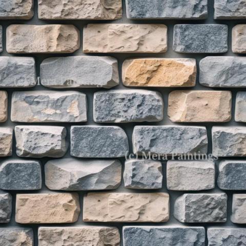 Stone wall design
