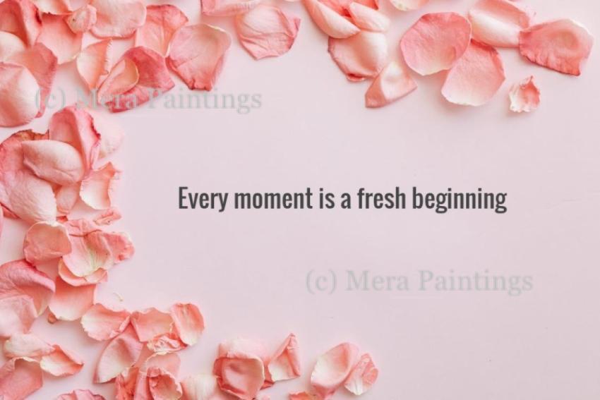 fresh start