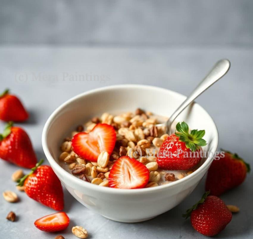 Start your  day with a bowl of muesli magic