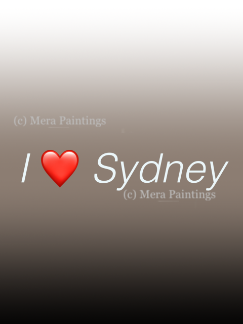 I love sydney