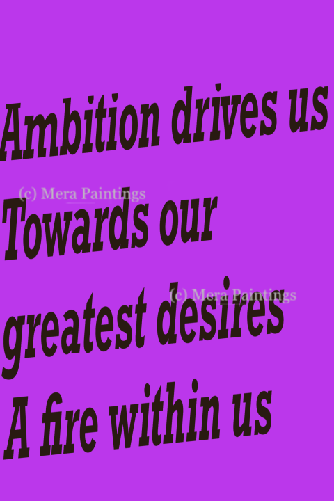 ambition