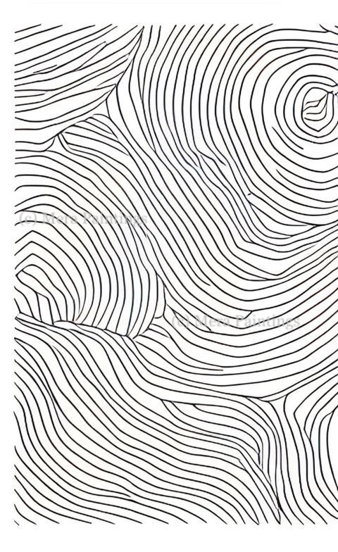 Black lines in white background