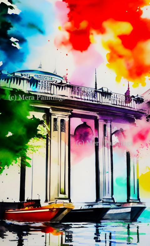 colourful art work