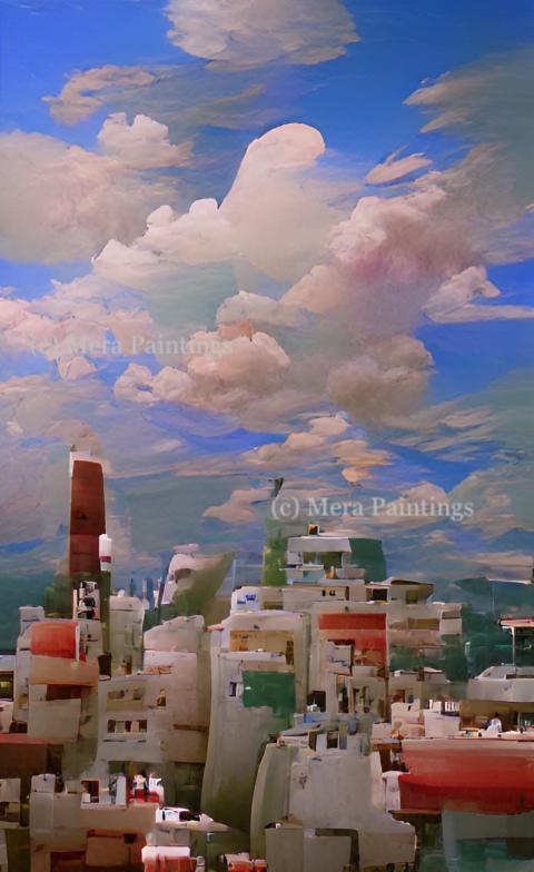 modern city