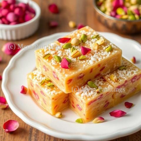 Indian Kalakand Sweet