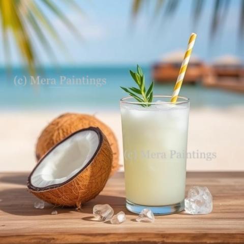Feeling coco-nutty in paradise