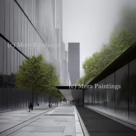 city scene