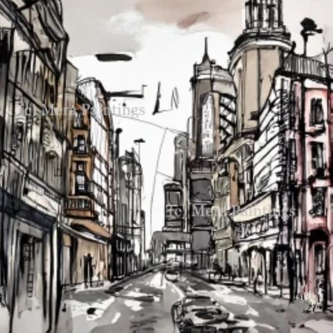 travel sketch